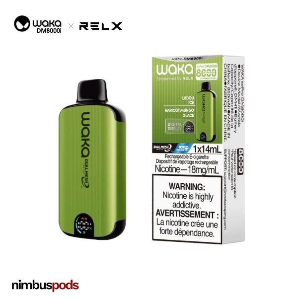 Buy Waka Sopro Disposable Pod - Kiwi Passionfruit Guava 18Mg